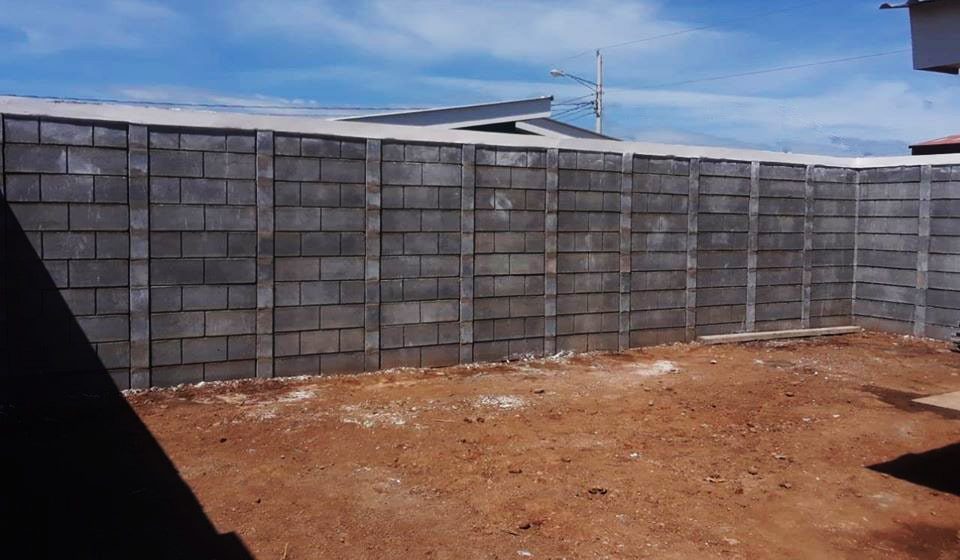 Construccion Muro Perimetral Nicaragua - Interno