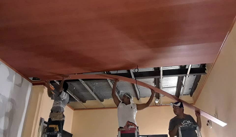 instalación cielo pvc nicaragua